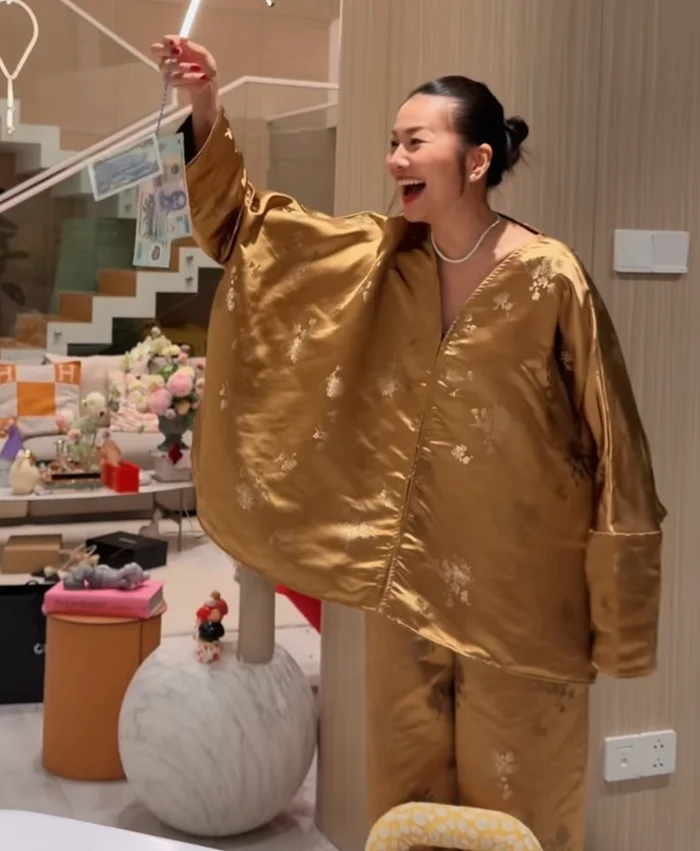 Thanh Hằng 'trúng lớn' khi thử vận may