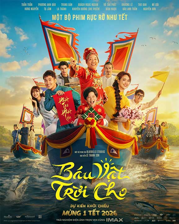 Lịch chiếu phim Tết 2026: Tết này ra rạp xem gì?