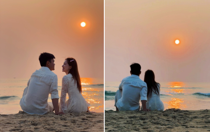 Hòa Minzy khoe hạnh phúc ngọt lịm bên Đại úy Thăng Văn Cương