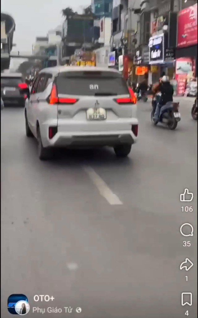 Làm rõ lý do bảng LED sau xe ô tô chạy dòng chữ tục tĩu, xúc phạm lực lượng công an