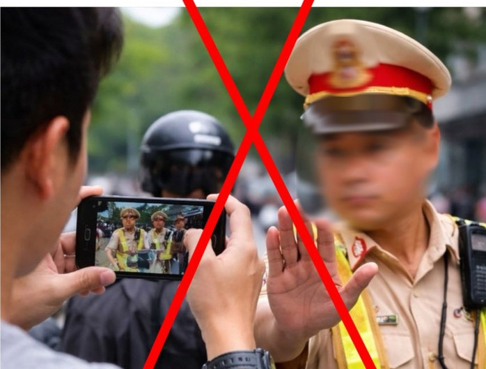 Cục CSGT nói gì về thông tin xử phạt 5 triệu đồng khi chưa được phép quay video CSGT?